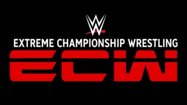 Logo of Extreme Championship Wrestling (ECW) with WWE branding at the top.